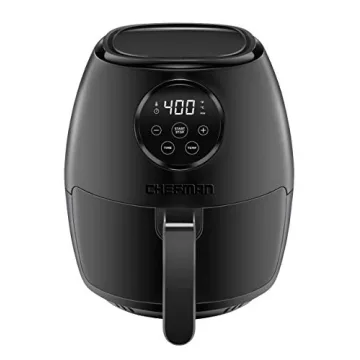 CHEFMAN Small Air Fryer Healthy Cooking, 3.6 Qt, User Friendly, Nonstick, Digital Touch Screen, Dish...