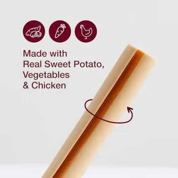 SmartBones SmartSticks, Treat Your Dog to a Rawhide-Free Chew Made With Real Meat and Vegetables