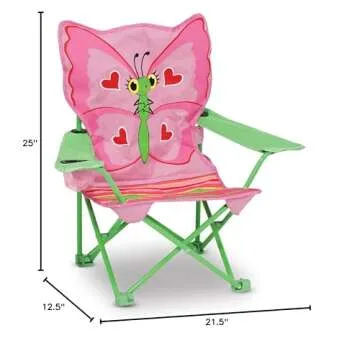 Melissa & Doug Bella Butterfly Child's Outdoor Chair