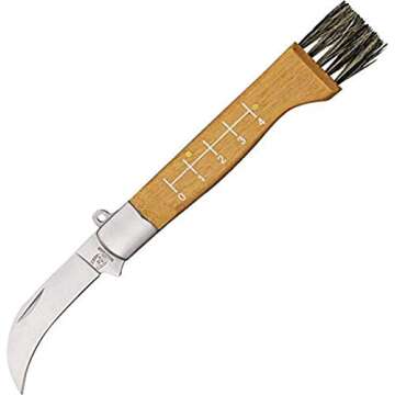 Rough Ryder Mushroom Hunters Knife - Perfect for Foraging Adventures
