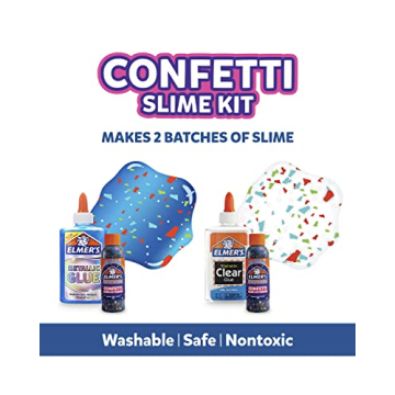 Elmer’s Confetti Slime Kit for Kids’ Creative Fun