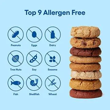 Gluten Free Crunchy Vegan Cookies by Partake – 4 Box Variety Pack | Vegan | No Peanuts, Soy, Dairy, Tree Nuts, Egg, Sesame, Safe School Snack for Kids