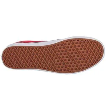 Vans Old Skool Racing Red/True White Size 4.5 - Stylish & Durable
