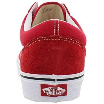 Vans FU Old Skool(JV6) Racing RED/True White Size :4.5