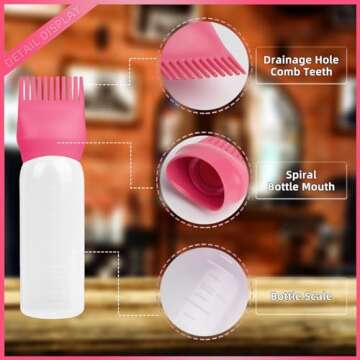 BLAAROOM Root Comb Applicator for Easy Hair Care