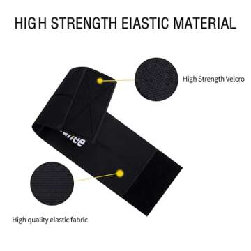 Adnee 2 Pack Glove Wrap - Softball and Baseball Glove Strap - Baseball Glove Wrap Band for Quickly Keep The Pocket Formed Fit All Gloves