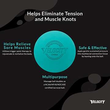 Velocity Lacrosse Balls for Instant Muscle Relief and Recovery