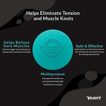 Velocity Lacrosse Balls for Instant Muscle Relief and Recovery