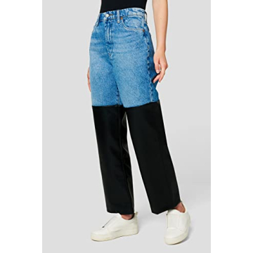 [BLANKNYC] Women's Ribcage Straight Leg Denim Jean Pants