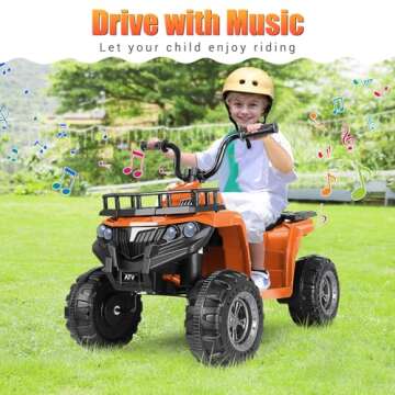 Hikole Electric Kids ATV - Safe Fun for 2-8 Years
