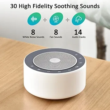 Fitniv White Noise Machine for Better Sleep Anytime