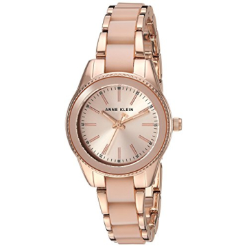 Stunning Anne Klein Women's Rose Gold-Tone Bracelet Watch