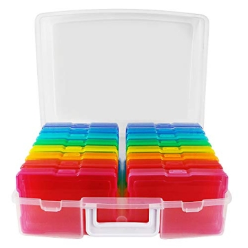 novelinks Photo Organizer with 16 Inner Keepers - Multi-Colored
