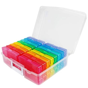 novelinks Photo Organizer with 16 Inner Keepers - Multi-Colored