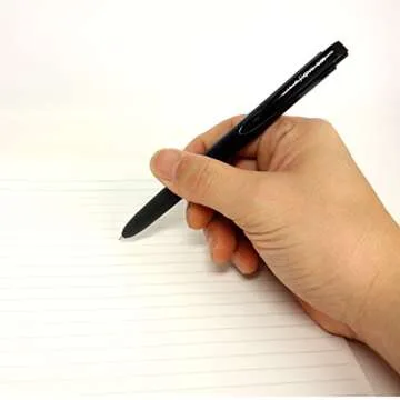 Uni Ball Signo Knock Ballpoint Pen RT1 0.38mm Color, Black (UMN15538.24)