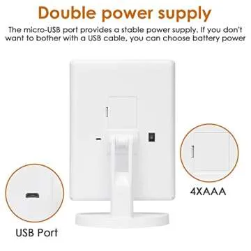 LeeWent Lighted Makeup Mirror with Adjustable Brightness