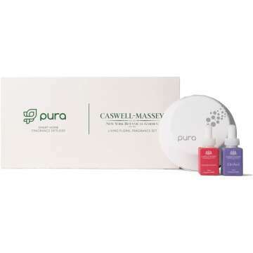 Caswell-Massey Pura Diffuser Set with Nightlight & Scents