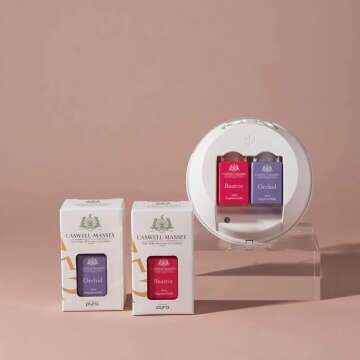 Caswell-Massey Pura Diffuser Set with Nightlight & Scents