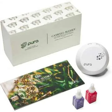 Caswell-Massey Pura Diffuser Set with Nightlight & Scents