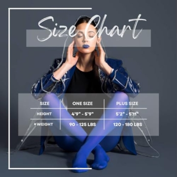 Zioccie 80 Denier Tights for Women - Soft & Opaque