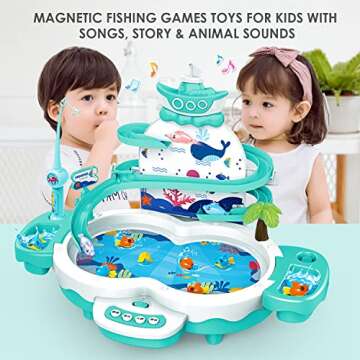 Eapura Fish Game 3in1 STEM Toy - Fun Learning for Kids