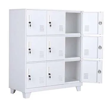 NITETRONIC 9-Door Metal Locker for Home and Office