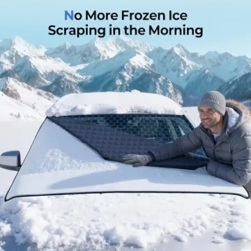 FLORICH Windshield Cover for Ice and Snow Resistance