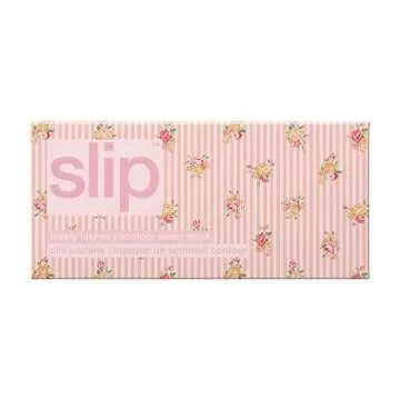 slip Petal Contour Sleep Mask | Pure Silk, 100% Mulberry Silk | Contoured Design for Optimal Light Blocking & Comfort | Ultra Soft, Gentle on Skin & Hair | Ideal for Restful Sleep