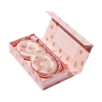 slip Petal Contour Sleep Mask | Pure Silk, 100% Mulberry Silk | Contoured Design for Optimal Light Blocking & Comfort | Ultra Soft, Gentle on Skin & Hair | Ideal for Restful Sleep