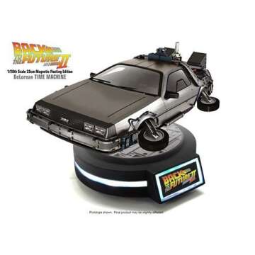 Magnetic Floating DeLorean Time Machine Collectible
