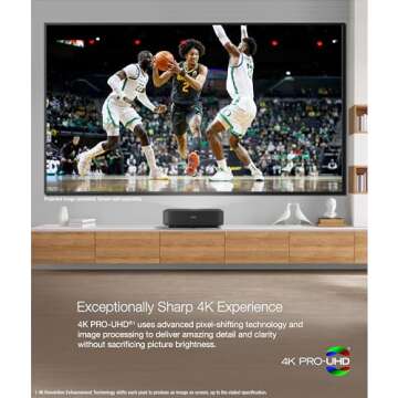 Epson EpiqVision Ultra LS650 Projector for 4K Streaming