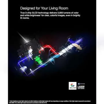 Epson EpiqVision Ultra LS650 Projector for 4K Streaming