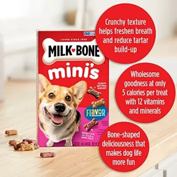 Milk-Bone Flavor Snacks Mini Dog Biscuits for Health