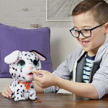 FurReal Poopalots Big Wags Interactive Toy Dalmatian with 9 Treats and Poop Scooper, for Girls and Boys Ages 4 and Up