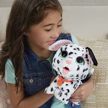 FurReal Poopalots Big Wags Interactive Toy Dalmatian with 9 Treats and Poop Scooper, for Girls and Boys Ages 4 and Up