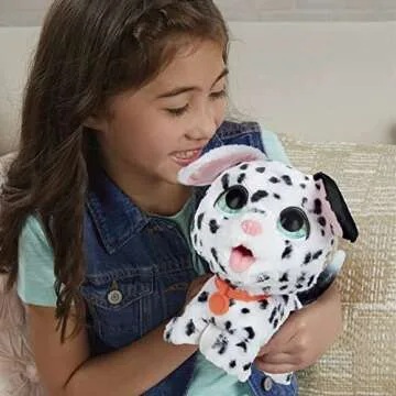 FurReal Poopalots Big Wags Interactive Toy Dalmatian with 9 Treats and Poop Scooper, for Girls and Boys Ages 4 and Up