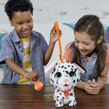 FurReal Poopalots Big Wags Interactive Toy Dalmatian with 9 Treats and Poop Scooper, for Girls and Boys Ages 4 and Up