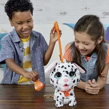 FurReal Poopalots Big Wags Interactive Toy Dalmatian with 9 Treats and Poop Scooper, for Girls and Boys Ages 4 and Up