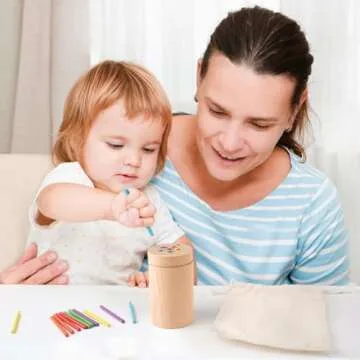 Vanplay Montessori Toys for 2 3 Year Old, Toddler Toys Color Matching Fine Motor Toys for Toddlers 3, Sensory Toys, Wooden Educational Toys for 2 Year Old