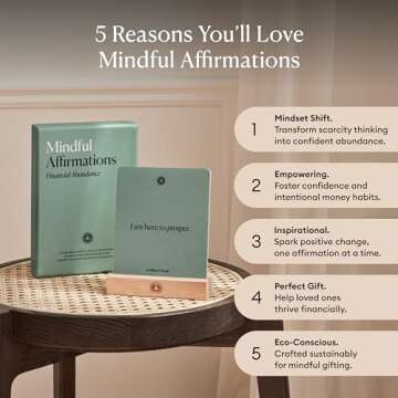 Mindful Affirmation Cards for Financial Abundance