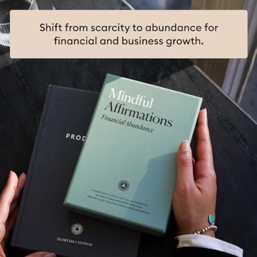 Mindful Affirmation Cards for Financial Abundance