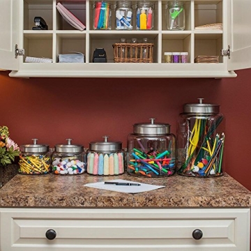 Anchor Hocking 2.5 Gallon Airtight Glass Jar Set