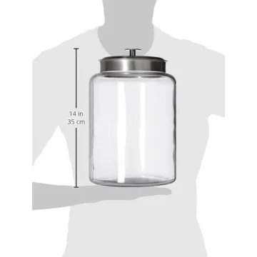 Anchor Hocking 2.5 Gallon Airtight Glass Jar Set