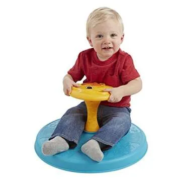 Playskool Giraffalaff Sit n Spin Toy for Active Play
