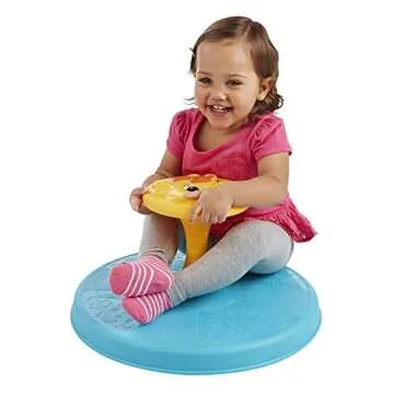 Playskool Giraffalaff Sit n Spin Toy for Active Play