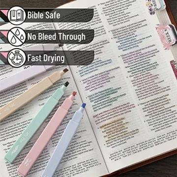 Mr. Pen Aesthetic Highlighters Set, 8 Pastel Colors