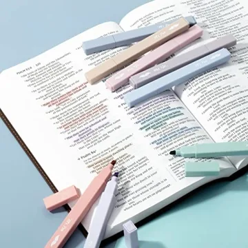 Mr. Pen Aesthetic Highlighters Set, 8 Pastel Colors