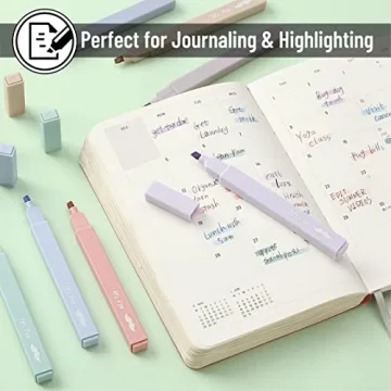 Mr. Pen Aesthetic Highlighters Set, 8 Pastel Colors