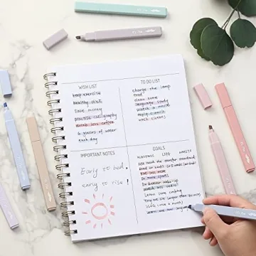 Mr. Pen Aesthetic Highlighters Set, 8 Pastel Colors