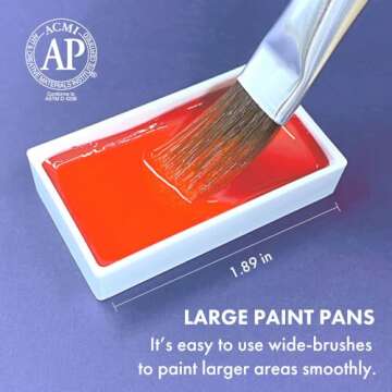 Kuretake GANSAI TAMBI Watercolor Paint Set 36 Colors, Professional-quality art supplies for artists adult painting sketching, Non-Toxic, Made in Japan